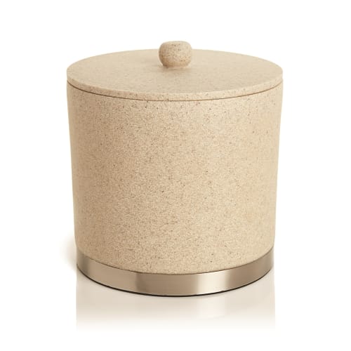 Alistaire Collection, 3 Quart Round Ice Bucket, Sand